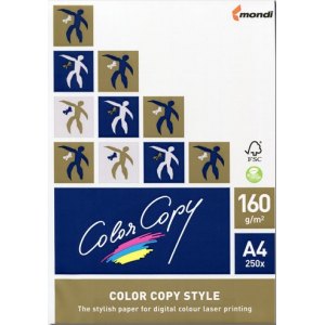 Papier satynowy Color Copy STYLE Mondi, A4 160g, 250 ark.