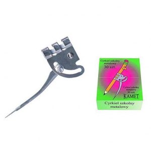 CYRKIEL SZKOLNY, MATALOWY, KAMET