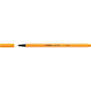 Cienkopisy STABILO Point 88/54 oranż  pomarańczowy 