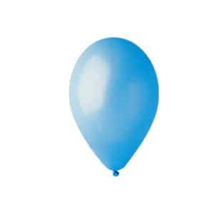 BALON 10  METALIK NIEBIESKI