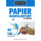 PAPIER KANCELARYJNY A3 100K.  KRATKA, INTERDRUK