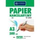 PAPIER KANCELARYJNY A3, 100K. LINIA, INTERDRUK