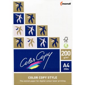 Papier satynowy Color Copy STYLE Mondi, A4 200g, 250 ark.