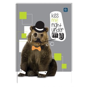 BRULION A5, KRATKA, 96K. INTERDRUK