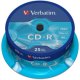 PŁYTA VERBATIM CD-R 700MB CAKE 25