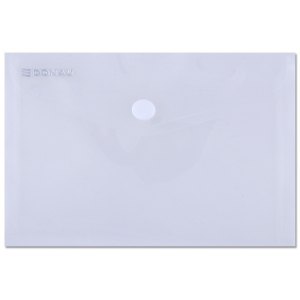 TECZKA KOPERTOWA DONAU ZATRZASK, PP, A6, TRANSPARENTNA