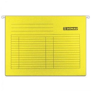 TECZKA ZAWIESZKOWA DONAU, A4, 230GSM, ŻÓŁTA