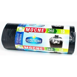 WOREK NA ŚMIECI 240L CZARNY A 10