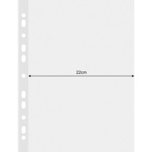 KOSZULKI POSZERZANE DONAU, PP, A4, KRYSTAL, 120MIKR.