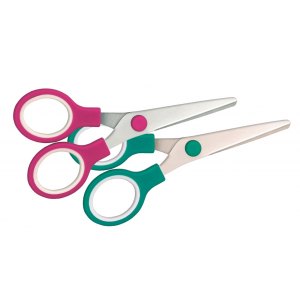 NOŻYCZKI SZKOLNE, MIX KOLOR, TETIS