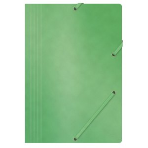 TECZKA Z GUMKĄ OFFICE PRODUCTS, PRESZPANOWA, A4, ZIELONA