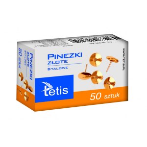 PINEZKA GP050, 50 SZT. ZŁOTA, TETIS