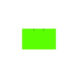 Taśma do metkownicy, dwurzędowa, fluor zielona, 26x16mm