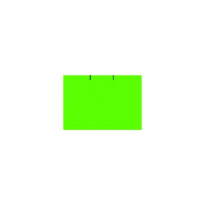 Taśma do metkownicy, dwurzędowa, fluor zielona, 23x16mm