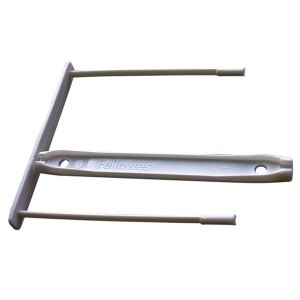 KLIPSY ARCHIWIZACYJNE, 100 SZTUK, BIAŁE, FELLOWS