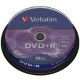 PŁYTA VERBATIM DVD+R, 4,7GB, 16X, CAKE 10