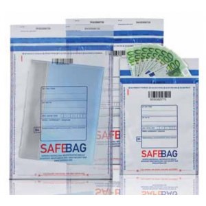 Koperta bezpieczna SAFEBAG B5+ HK transparentna