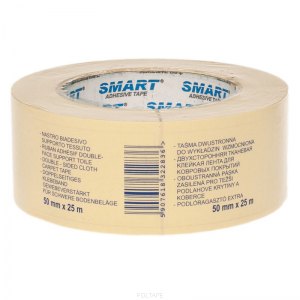 TASMA DWUSTRONNA NA TKANINIE 50MMX25M, SMART