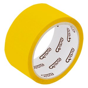 TAŚMA PAKOWA, GRAND, 48MM, 50M, Z&Oacute;ŁTA