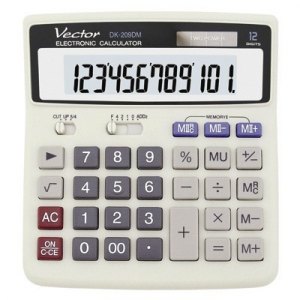 KALKULATOR VECTOR DK-209DM