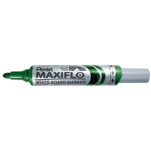 Marker do tablic MAXIFLO okrągła średnia końcówka zielony