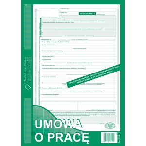 Umowa o pracę - obowiązuje od 26.04.2023