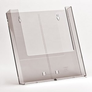 STOJAK NA ULOTKI, MONTOWANY DO ŚCIANY, W230, A4, JANSEN