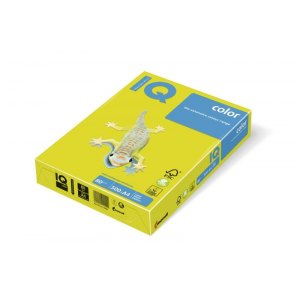 Papier ksero A4/80g jaskrawo żółty neon IQ Color NEOGB