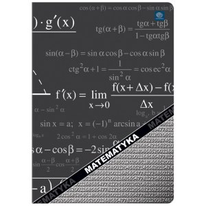 ZESZYT A5, KRATKA, MATEMATYKA, 60K. INTERDRUK