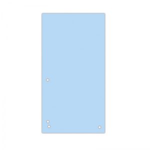 PRZEKŁADKI, DONAU, KARTON, 1/3 A4, 235X105MM, NIEBIESKIE