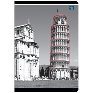 ZESZYT AKADEMICKI A4, LINIA, 60K. INTERDRUK