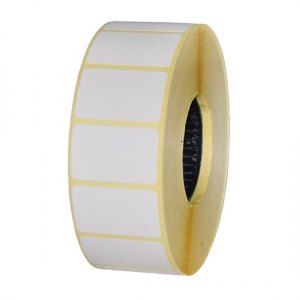 Etykieta samoprzylepna na roli 32x20mm, gilza 25- 2000 szt