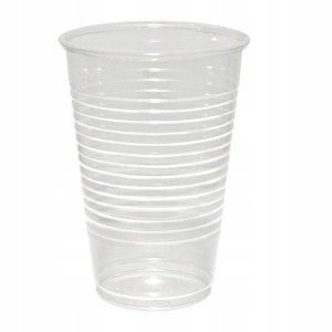 KUBEK BEZBARWNY WIELORAZOWY 200ML, 100 SZTUK