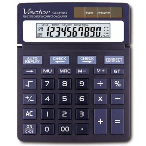 KALKULATOR VECTOR CD-1181 II