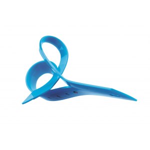 LINIJKA GIĘTKA, 20CM, NIEBIESKA, BL020-NB, TETIS