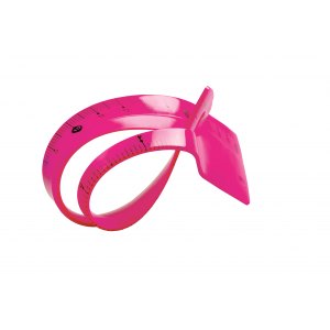 LINIJKA GIĘTKA, 20CM, RÓŻOWA, BL020-RB, TETIS