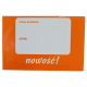 CENÓWKA  NOWOŚĆ  9 cm x 6 cm