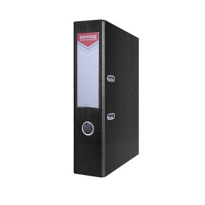 Segregator OFFICE PRODUCTS Officer, PP, A4/75mm, czarny