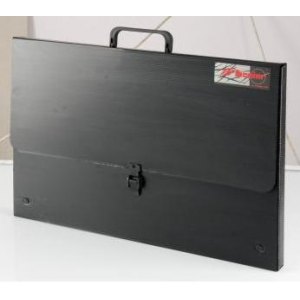 TECZKA NA RYSUNKI, CZARNA, B3, 90424, LENIAR