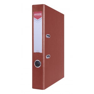 Segregator OFFICE PRODUCTS Officer, PP, A4/55mm, bordowy