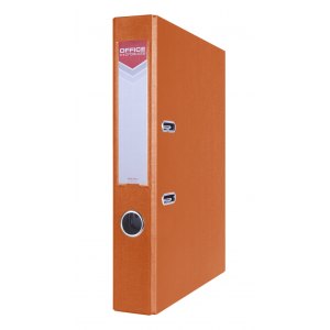 Segregator OFFICE PRODUCTS, PP, A4/55mm, pomarańczowy