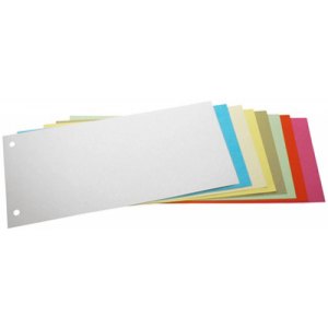 PRZEKŁADKI Q-CONNECT, KARTON, 1/3 A4, 240X105MM, SZARE