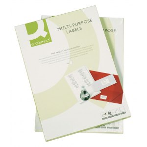 ETYKIETY SAMOP., 52, 5X21, 2MM, PROSTOKĄTNE, BIAŁE 100 ARK.