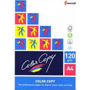 Papier satynowy Color Copy Mondi, format A4 120g, 250 ark.