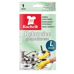 RĘKAWICE GUMOWE KUCHCIK, ROZMIAR L