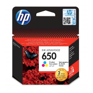 HP TUSZ NR 650 3KOLOR ORYGINAŁ