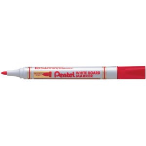 Marker do tablic MW85 Pentel okrągła końcówka czerwony