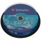 PŁYTA VERBATIM CD-R, 700MB, CAKE 10