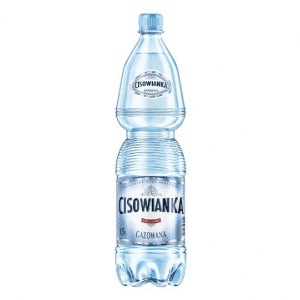 WODA MINERALNA GAZOWANA, CISOWIANKA 1,5L