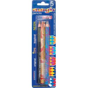 KREDKA MAGIC GRUBA, MIX KOLORÓW, 5 SZT, KOH-I-NOOR